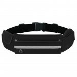 Wholesale Universal Sports Running Waist Pack Belt Strap Pouch (Black)